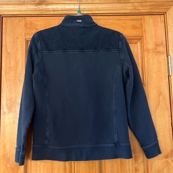 Vineyard Vines Navy 1/4 Zip Pullover Sweatshirt Women's Small - Picture 4 of 6